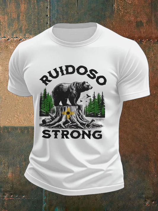 Men's New Mexico Ruidoso Strong Short Sleeves T-shirt