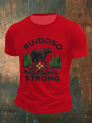 Men's New Mexico Ruidoso Strong Short Sleeves T-shirt