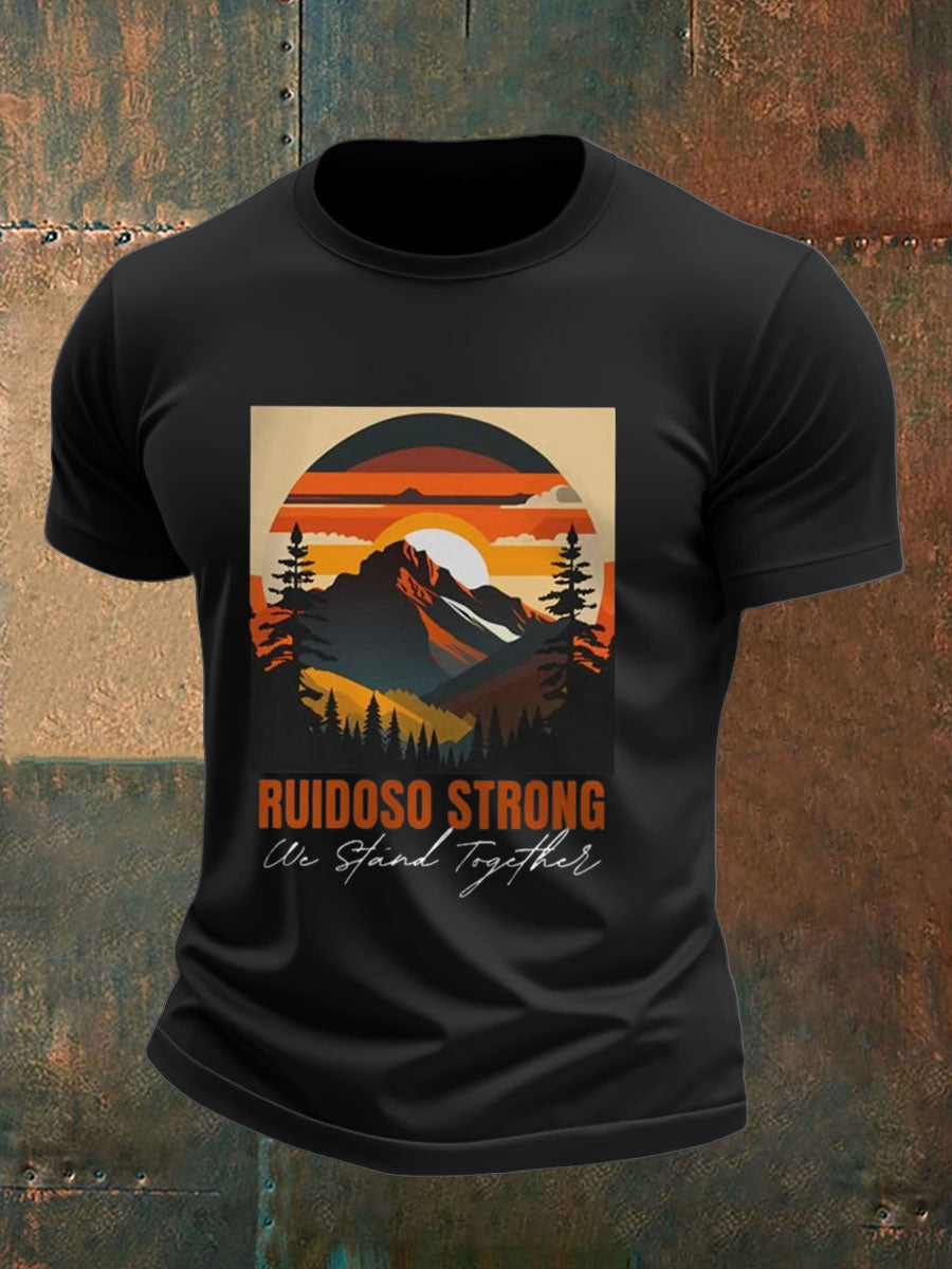 Men's New Mexico Ruidoso Strong Short Sleeves T-shirt
