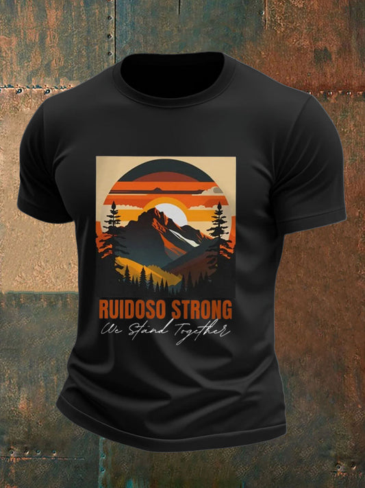 Men's New Mexico Ruidoso Strong Short Sleeves T-shirt