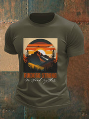 Men's New Mexico Ruidoso Strong Short Sleeves T-shirt