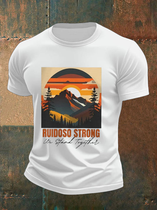 Men's New Mexico Ruidoso Strong Short Sleeves T-shirt