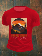 Men's New Mexico Ruidoso Strong Short Sleeves T-shirt