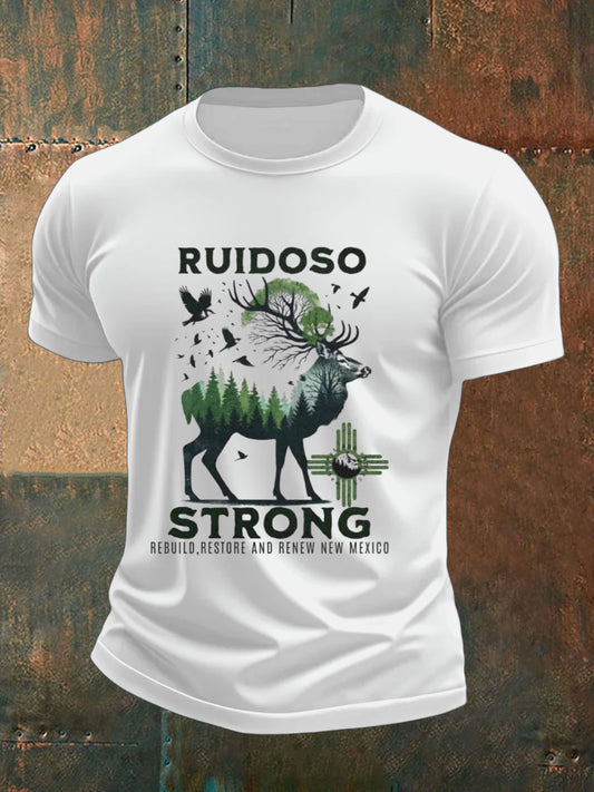 Men's New Mexico Ruidoso Strong Short Sleeves T-shirt