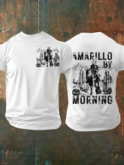 Camiseta de manga corta Amarillo By Morning para hombre