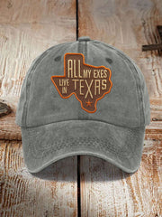 Unisex All My Ex's Live in Texas Print Hat