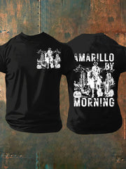 Camiseta de manga corta Amarillo By Morning para hombre