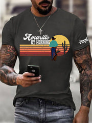 Camiseta de manga corta Amarillo By Morning para hombre