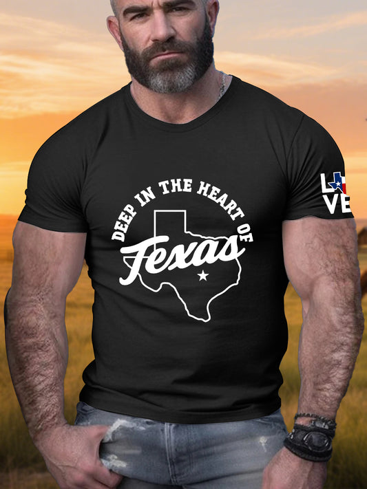 Men's "Deep in the Heart of Texas" T-shirt