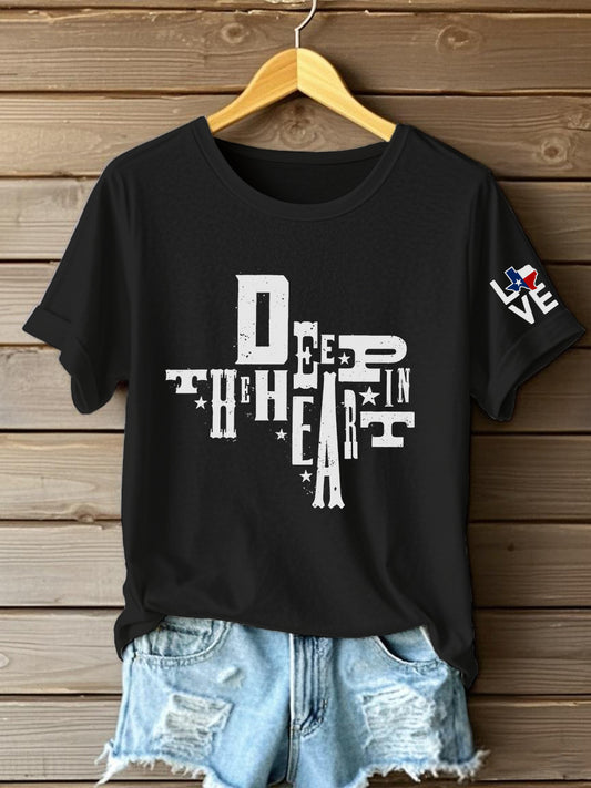 Women's "Deep in the Heart of Texas" T-shirt