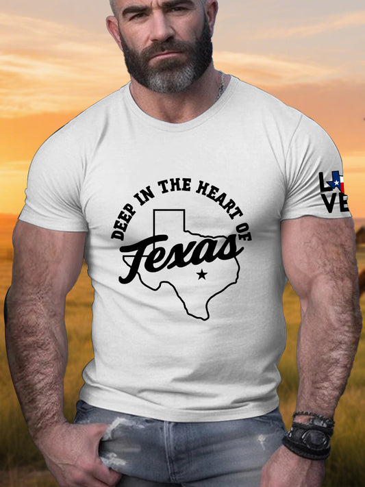 Men's "Deep in the Heart of Texas" T-shirt
