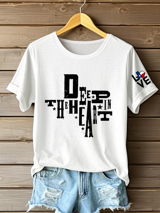Women's "Deep in the Heart of Texas" T-shirt