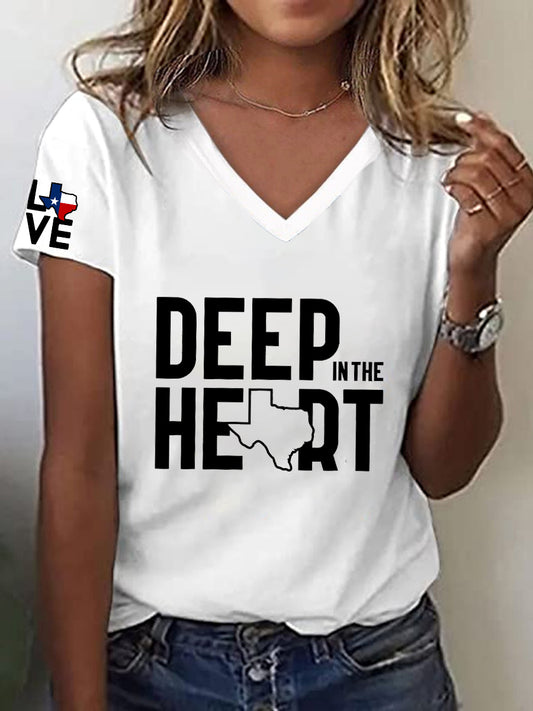 Women's "Deep in the Heart of Texas" T-shirt