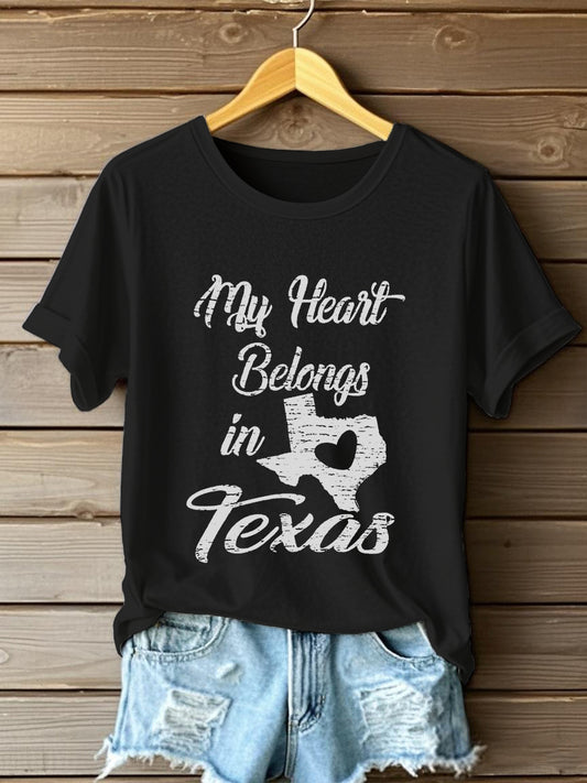 Women's "Deep in the Heart of Texas" T-shirt