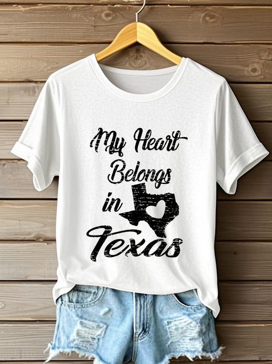 Women's "Deep in the Heart of Texas" T-shirt