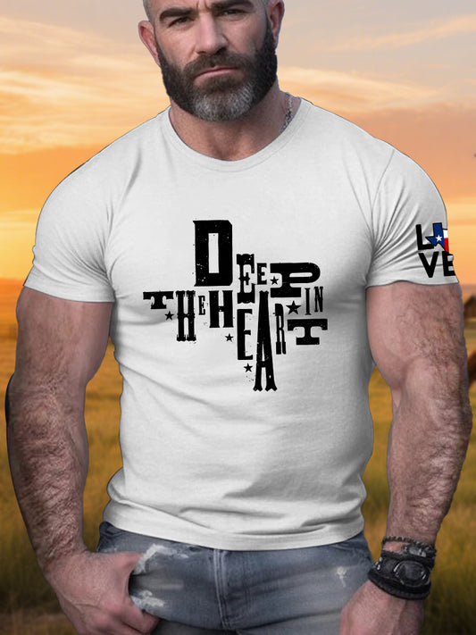 Men's "Deep in the Heart of Texas" T-shirt