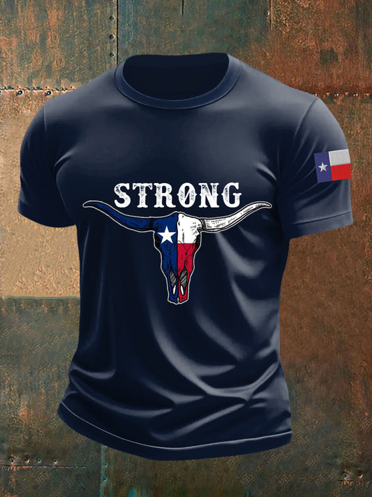 Men's Taxas STrong Short-sleeved T-shirt