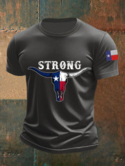 Men's Taxas STrong Short-sleeved T-shirt