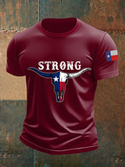 Men's Taxas STrong Short-sleeved T-shirt