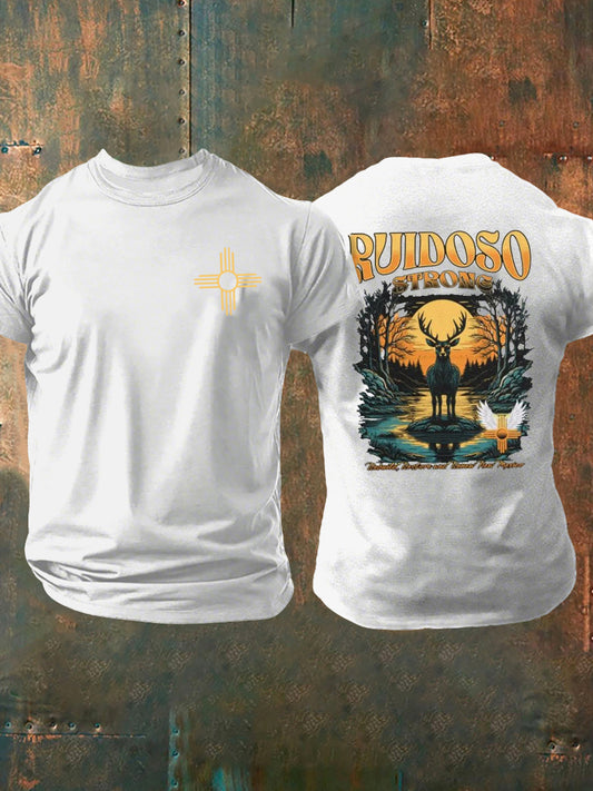 Men's New Mexico Ruidoso Strong Short Sleeves T-shirt