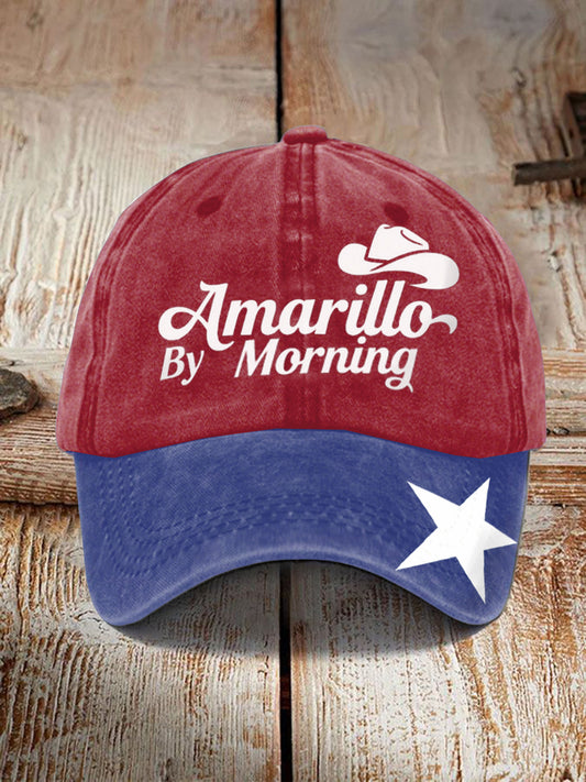 Unisex Amarillo By Morning Design Country Music Fan Hat