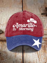 Unisex Amarillo By Morning Design Country Music Fan Hat