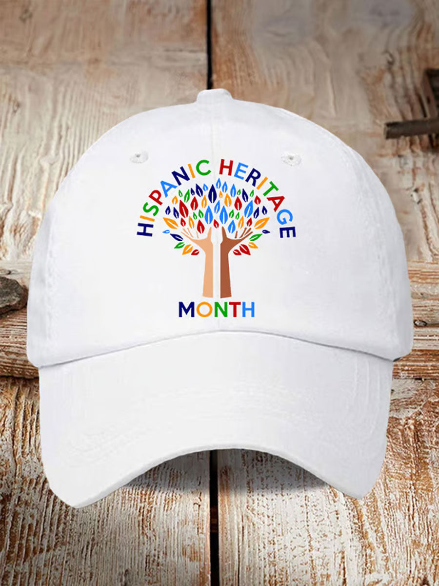 Unisex Hispanic Heritage Month Printed Hat