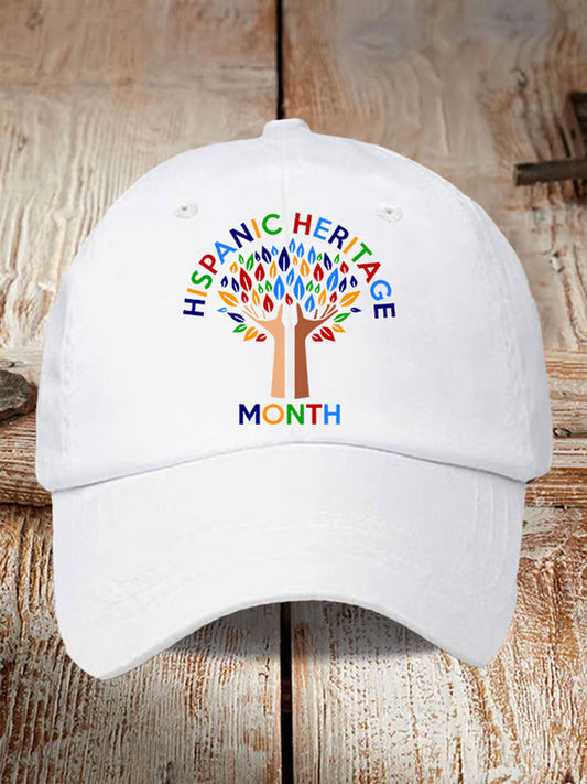 Unisex Hispanic Heritage Month Printed Hat