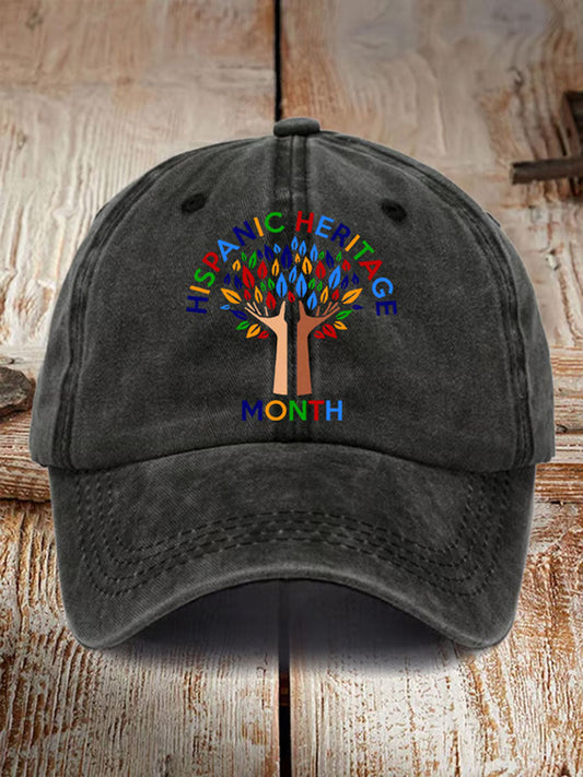 Unisex Hispanic Heritage Month Printed Hat