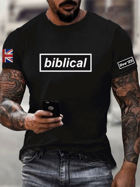Men's Live '25 Tour Cotton Short-Sleeved T-shirt