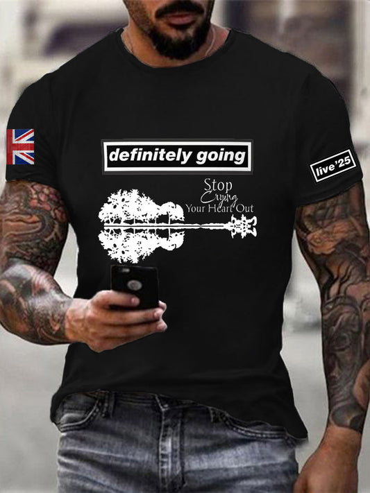 Men's Live '25 Tour Cotton Short-Sleeved T-shirt