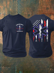 Men's EMS Printed Casual T-Shirt