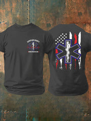 Men's EMS Printed Casual T-Shirt
