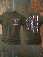 Men's EMS Printed Casual T-Shirt