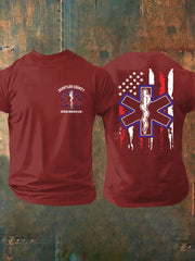 Men's EMS Printed Casual T-Shirt