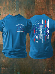 Men's EMS Printed Casual T-Shirt