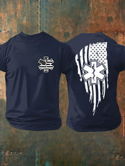 Men's EMS Printed Casual T-Shirt