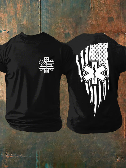 Men's EMS Printed Casual T-Shirt