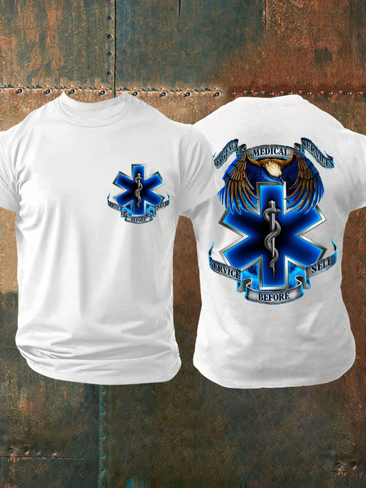 Men's Emergency Medical Services, Service Before Self T-shirts
