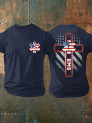 Men's EMS Printed Casual T-Shirt