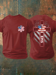 Men's EMS Printed Casual T-Shirt