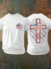 Men's EMS Printed Casual T-Shirt