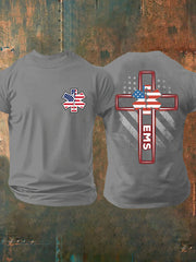 Men's EMS Printed Casual T-Shirt