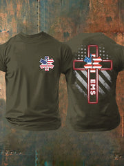 Men's EMS Printed Casual T-Shirt
