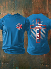 Men's EMS Printed Casual T-Shirt