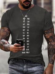 Men's Texas Missing Campers Initials Short-sleeved T-shirt