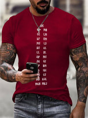 Men's Texas Missing Campers Initials Short-sleeved T-shirt
