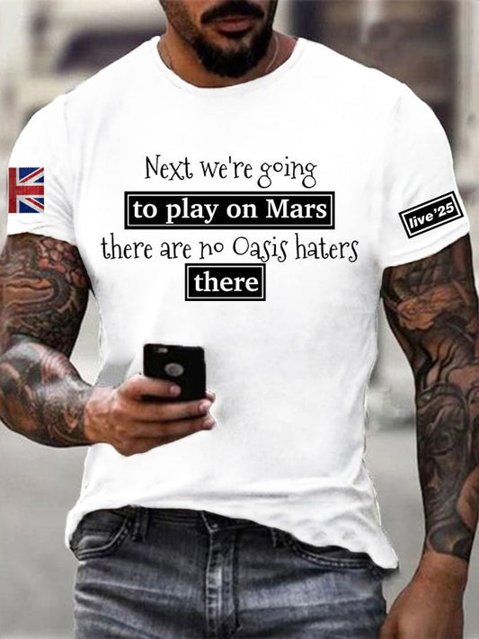Men's Live '25 Tour Cotton Short-Sleeved T-shirt