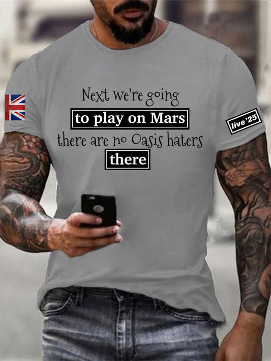 Men's Live '25 Tour Cotton Short-Sleeved T-shirt
