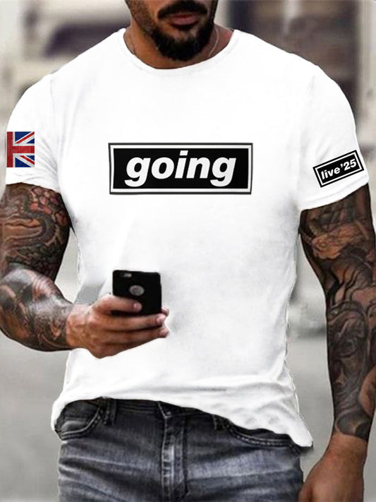 Men's Live '25 Tour Cotton Short-Sleeved T-shirt